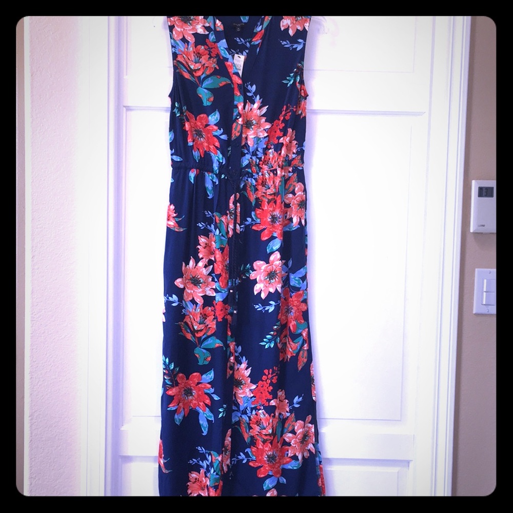 NWT Talbots Sleeveless Button Front Dress Size 4
